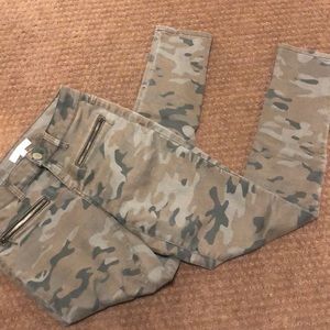 Army Printed Skinny Jeans